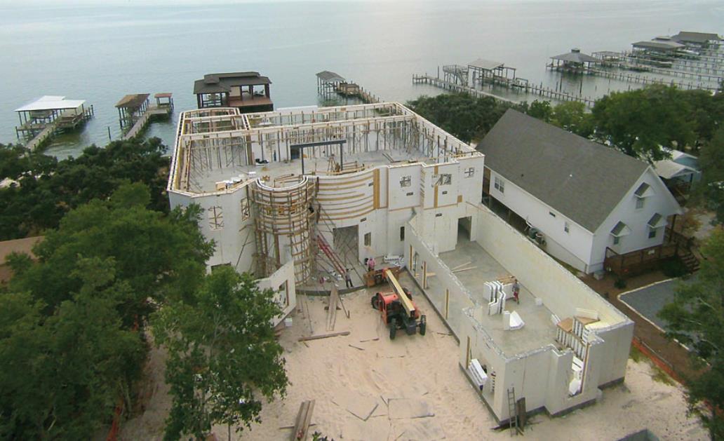 Westgate Construction Utilizing Insulated Concrete Forms To Build An ICF Concrete Home in New Jersey
